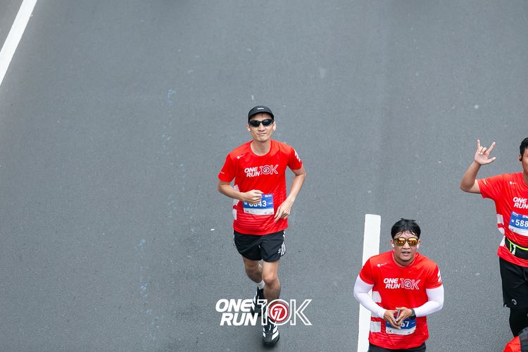 Race photo from ONE RUN 10K 2025