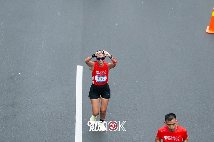 Race photo from ONE RUN 10K 2025