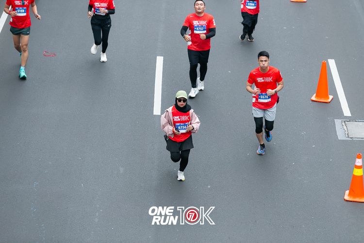 Race photo from ONE RUN 10K 2025