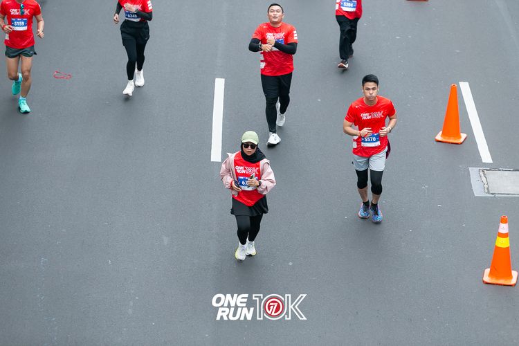 Race photo from ONE RUN 10K 2025