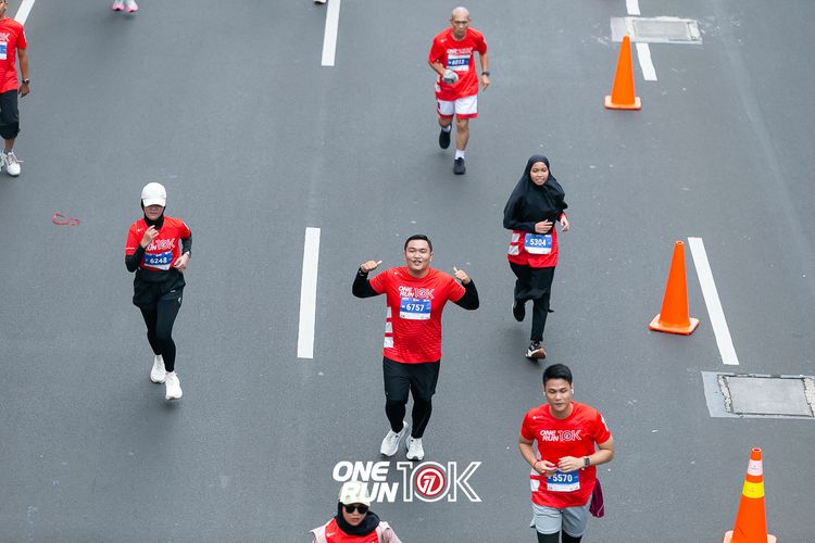 Race photo from ONE RUN 10K 2025