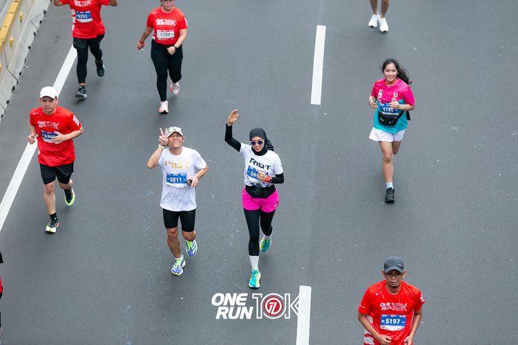 Race photo from ONE RUN 10K 2025