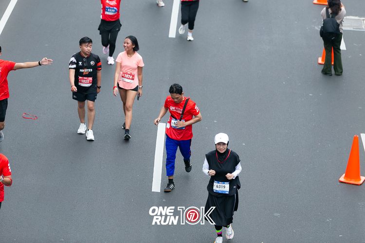 Race photo from ONE RUN 10K 2025
