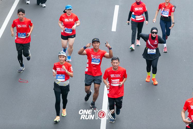Race photo from ONE RUN 10K 2025