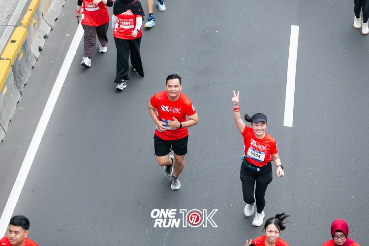 Race photo from ONE RUN 10K 2025