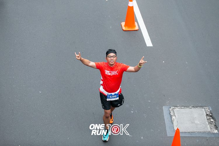 Race photo from ONE RUN 10K 2025