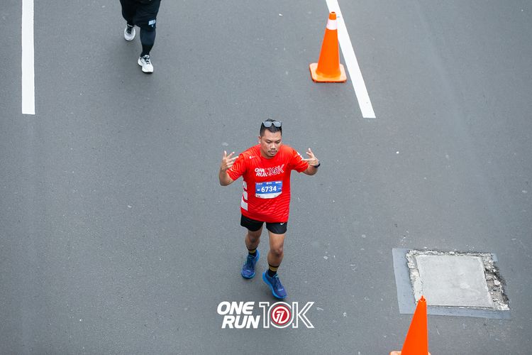 Race photo from ONE RUN 10K 2025