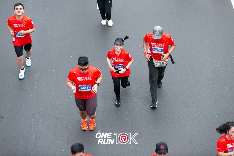 Race photo from ONE RUN 10K 2025