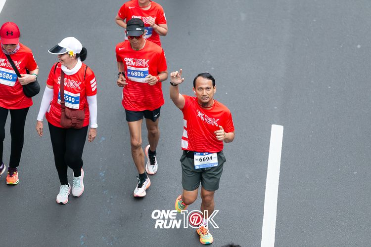 Race photo from ONE RUN 10K 2025