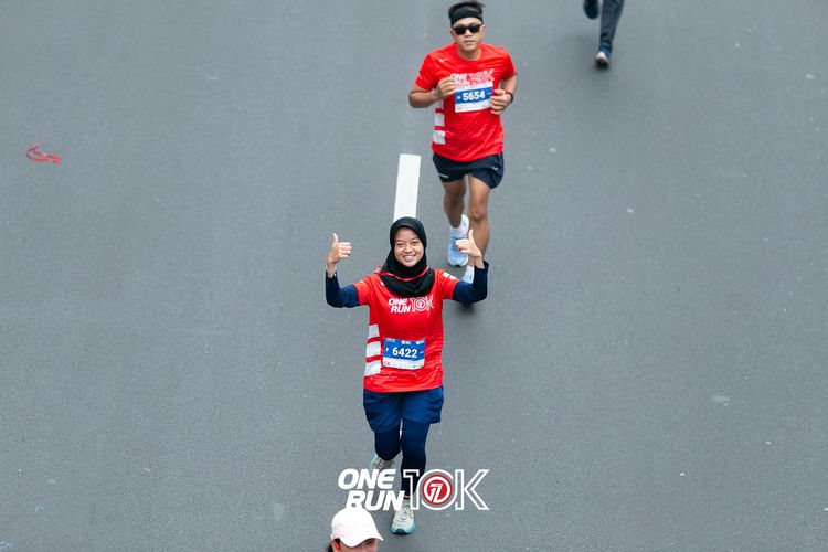 Race photo from ONE RUN 10K 2025