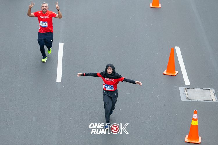 Race photo from ONE RUN 10K 2025