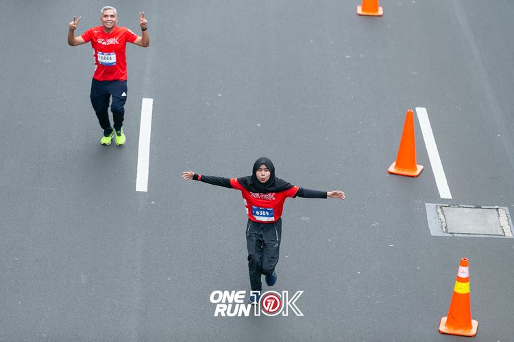 Race photo from ONE RUN 10K 2025