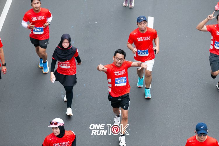 Race photo from ONE RUN 10K 2025