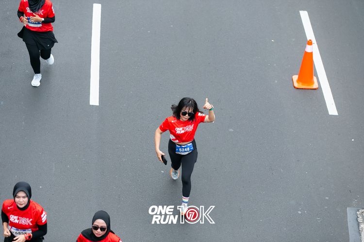 Race photo from ONE RUN 10K 2025
