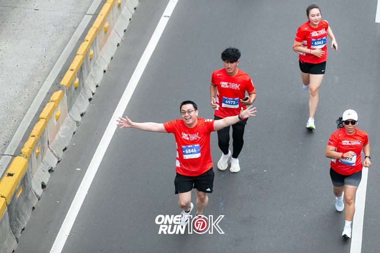 Race photo from ONE RUN 10K 2025