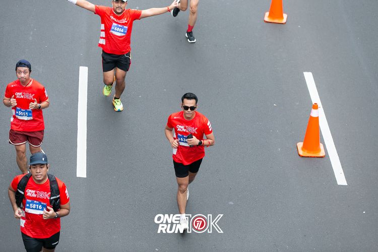 Race photo from ONE RUN 10K 2025