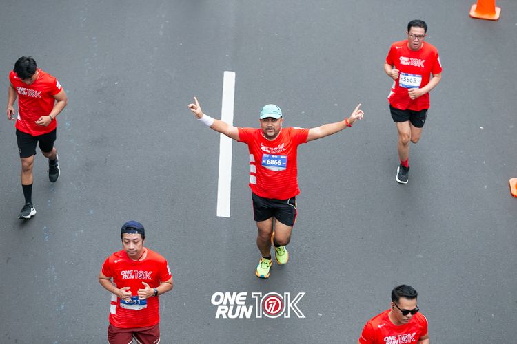 Race photo from ONE RUN 10K 2025