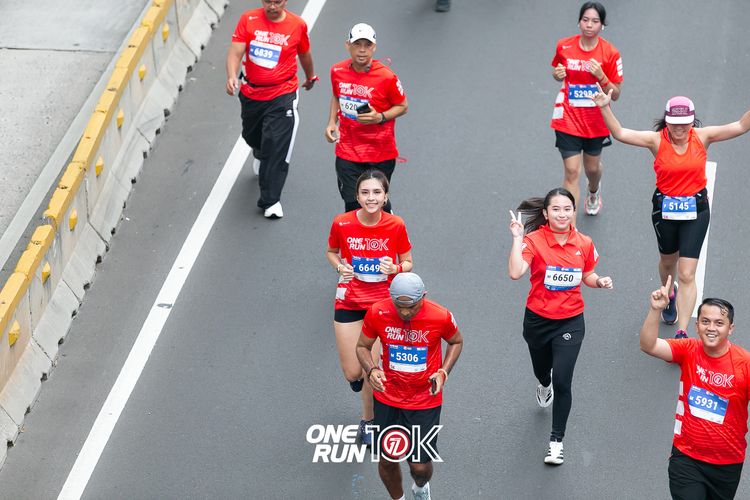 Race photo from ONE RUN 10K 2025
