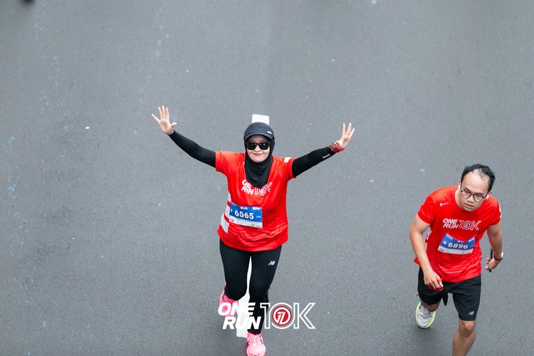 Race photo from ONE RUN 10K 2025