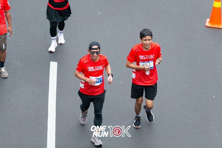 Race photo from ONE RUN 10K 2025