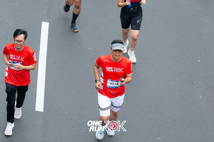 Race photo from ONE RUN 10K 2025