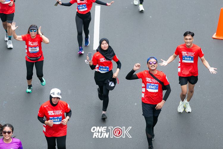 Race photo from ONE RUN 10K 2025
