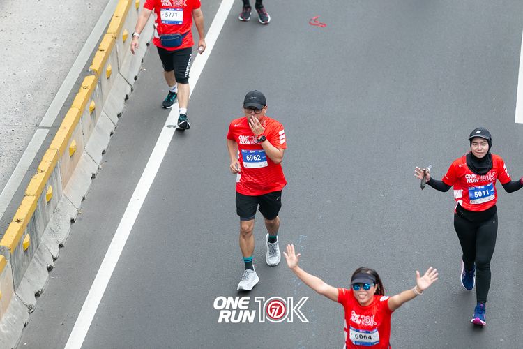 Race photo from ONE RUN 10K 2025