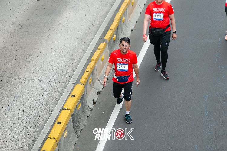 Race photo from ONE RUN 10K 2025