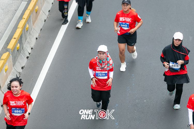 Race photo from ONE RUN 10K 2025