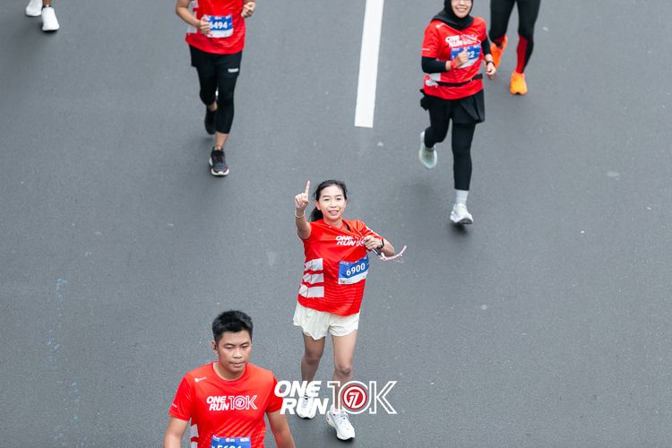 Race photo from ONE RUN 10K 2025