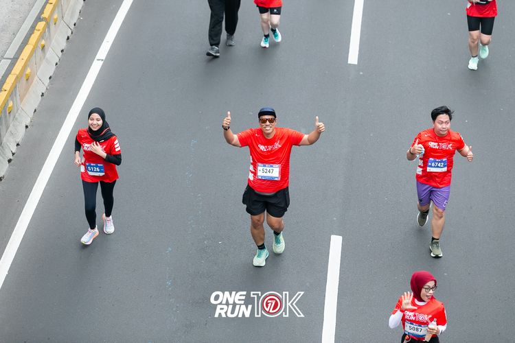 Race photo from ONE RUN 10K 2025