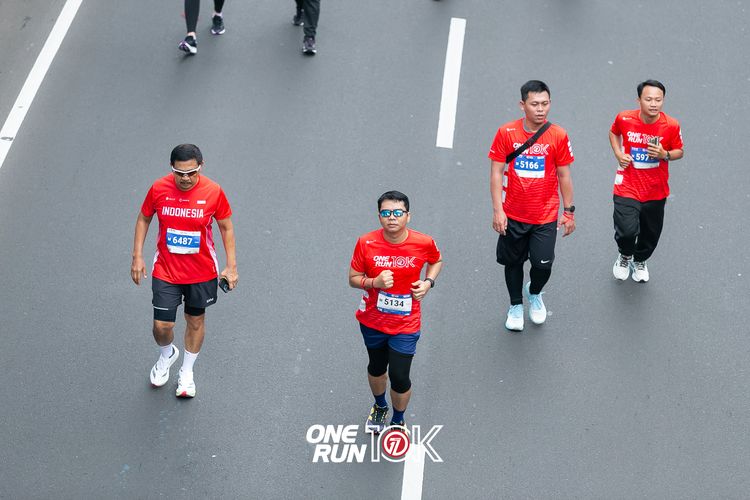 Race photo from ONE RUN 10K 2025