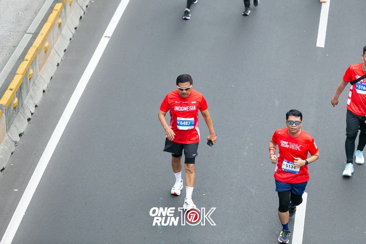 Race photo from ONE RUN 10K 2025