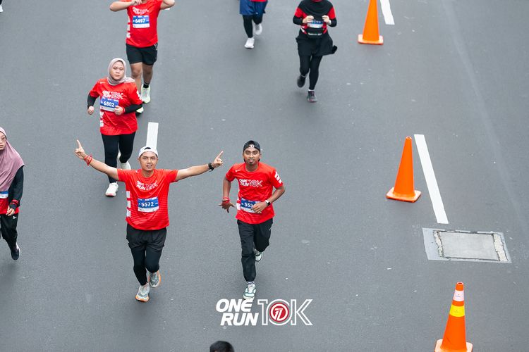 Race photo from ONE RUN 10K 2025