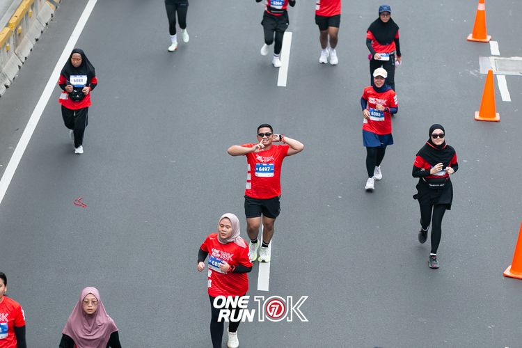 Race photo from ONE RUN 10K 2025