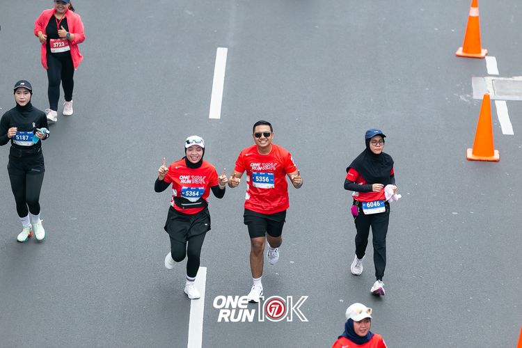Race photo from ONE RUN 10K 2025