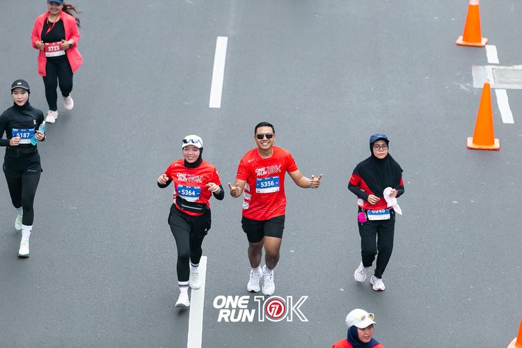 Race photo from ONE RUN 10K 2025