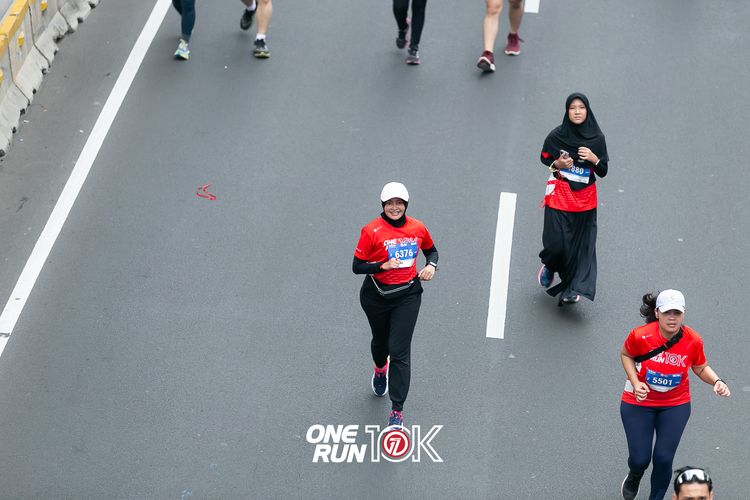 Race photo from ONE RUN 10K 2025