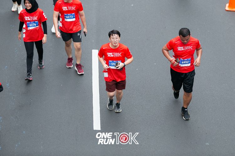 Race photo from ONE RUN 10K 2025