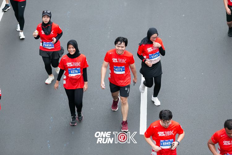 Race photo from ONE RUN 10K 2025