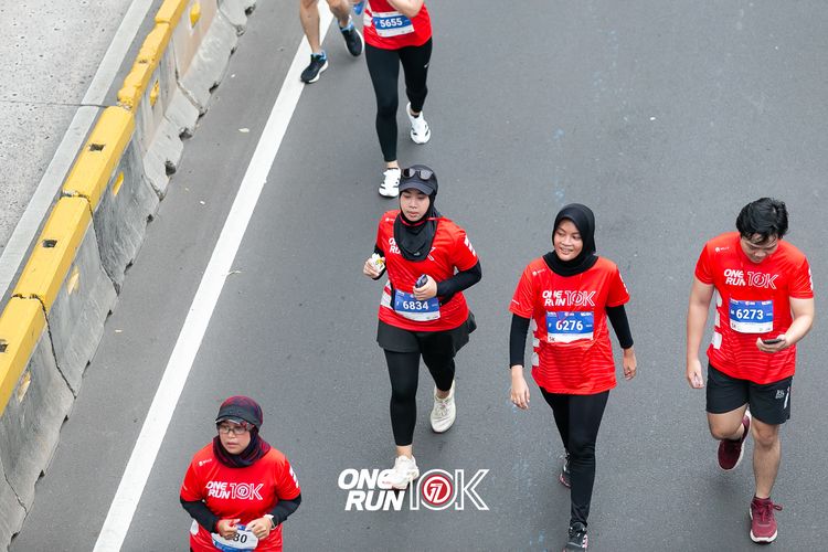 Race photo from ONE RUN 10K 2025
