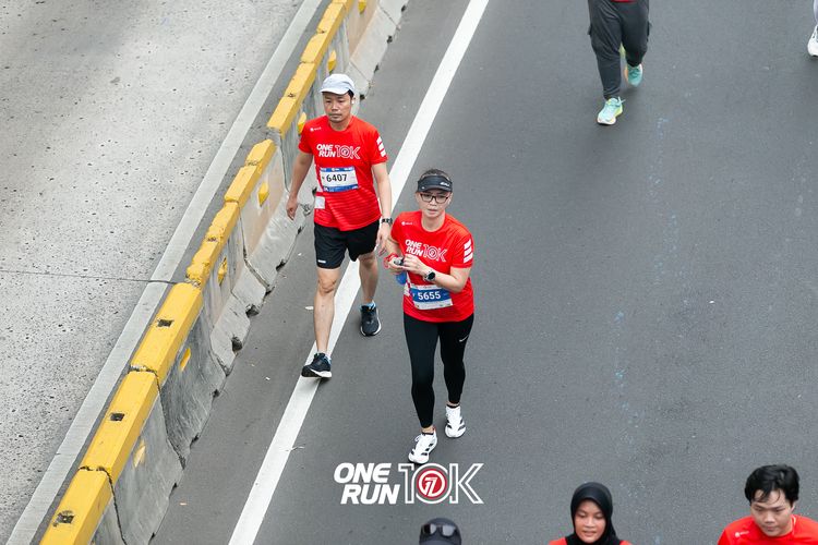 Race photo from ONE RUN 10K 2025
