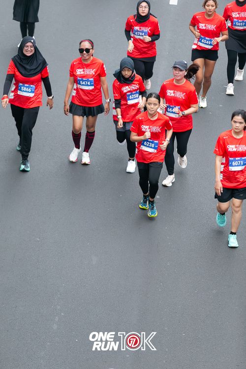 Race photo from ONE RUN 10K 2025