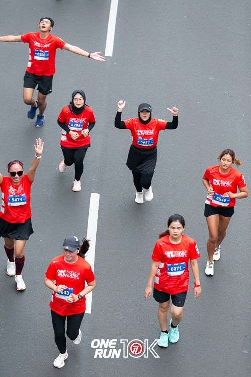 Race photo from ONE RUN 10K 2025