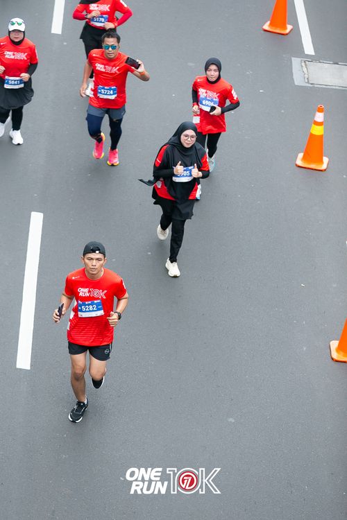 Race photo from ONE RUN 10K 2025