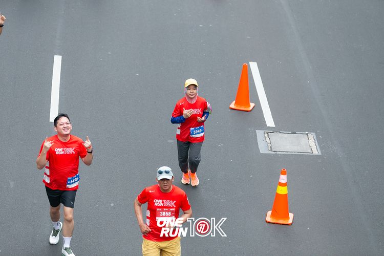 Race photo from ONE RUN 10K 2025