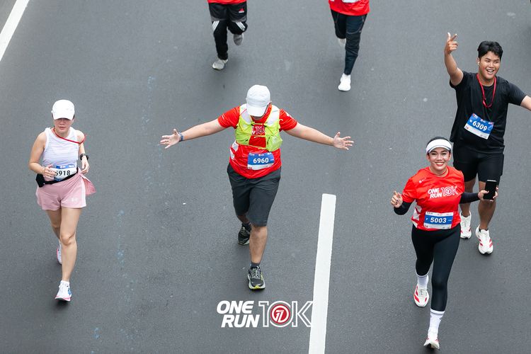 Race photo from ONE RUN 10K 2025