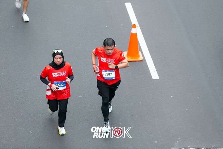 Race photo from ONE RUN 10K 2025