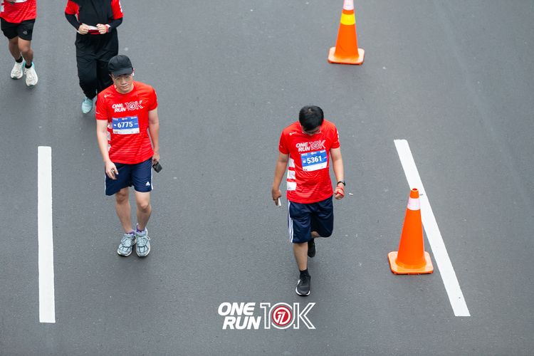 Race photo from ONE RUN 10K 2025