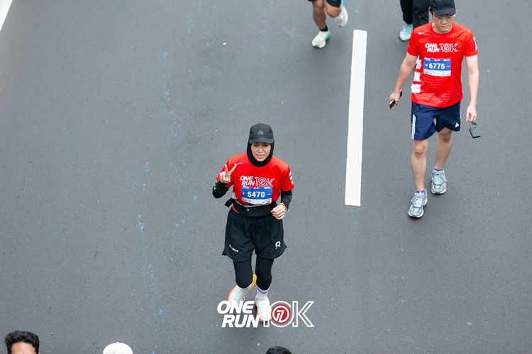 Race photo from ONE RUN 10K 2025